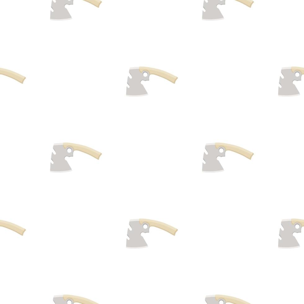 Illustration on theme pattern steel axes with wooden handle vector