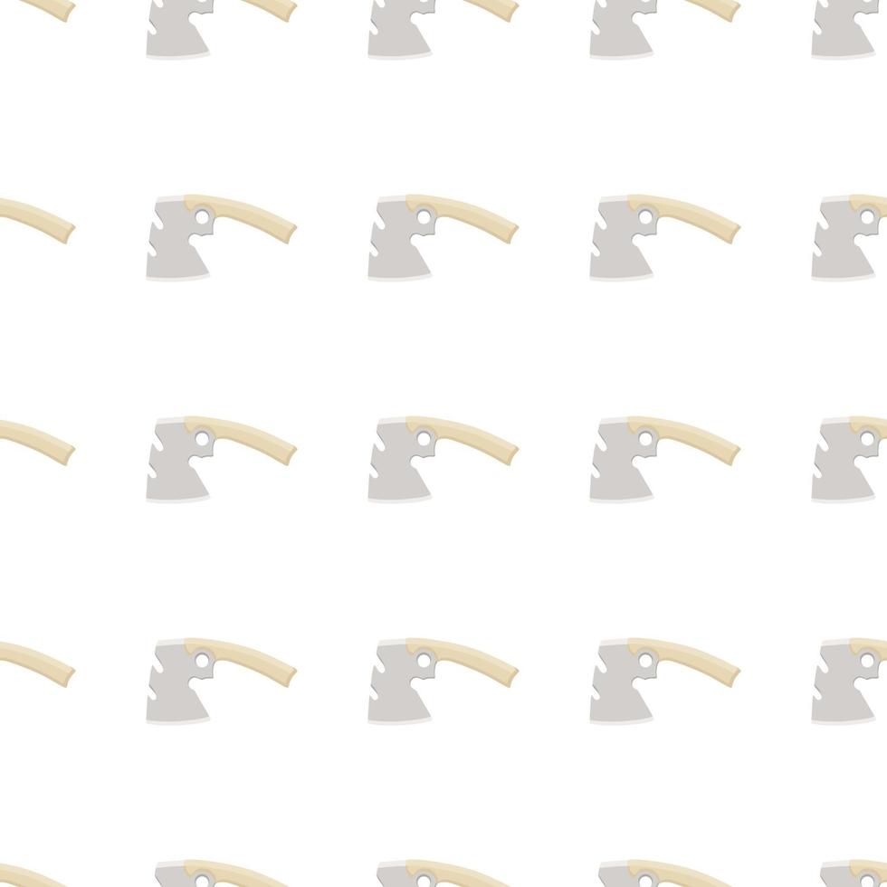Illustration on theme pattern steel axes with wooden handle vector