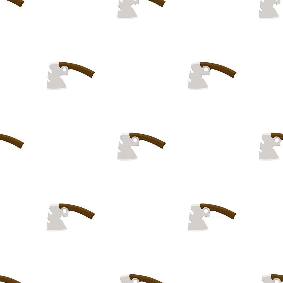Illustration on theme pattern steel axes with wooden handle vector