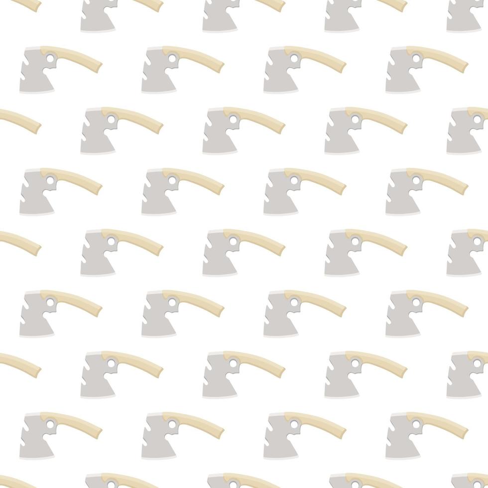 Illustration on theme pattern steel axes with wooden handle vector