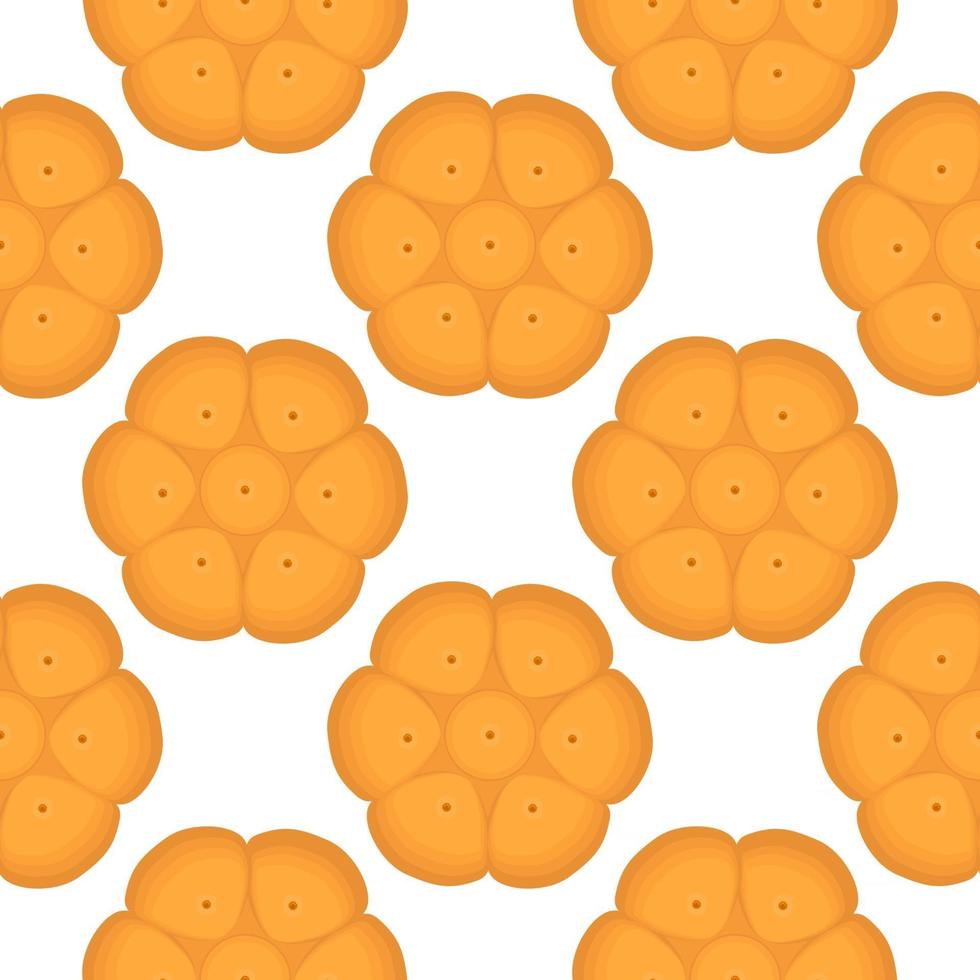 juego grande de galletas idénticas, juego de galletas de colores vector