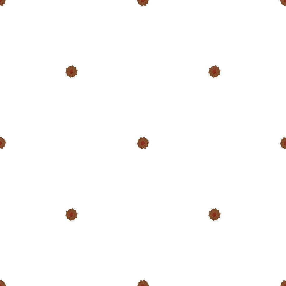 big set identical biscuit, kit colorful pastry cookie vector