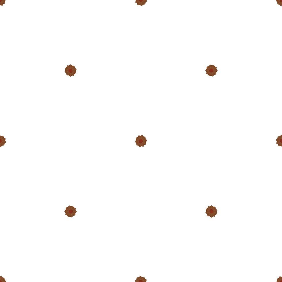 big set identical biscuit, kit colorful pastry cookie vector