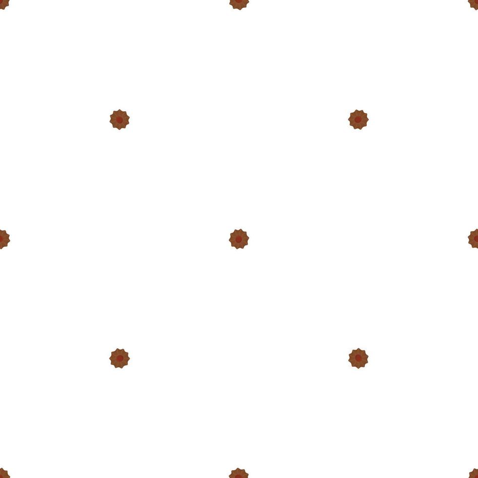 big set identical biscuit, kit colorful pastry cookie vector