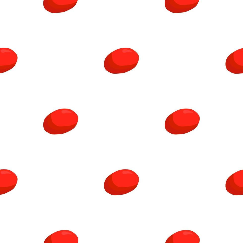 Illustration on theme big colored seamless goji vector
