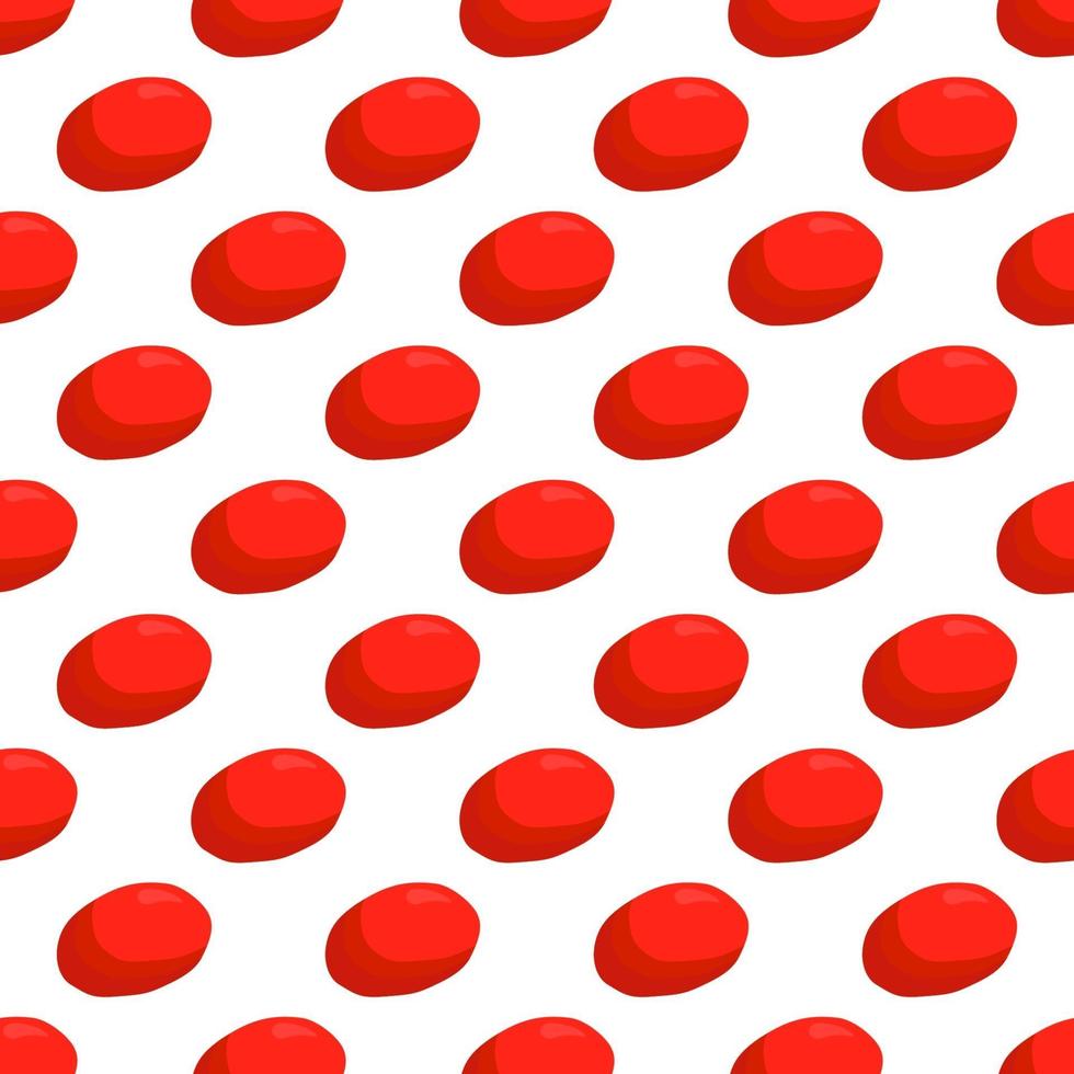 Illustration on theme big colored seamless goji vector