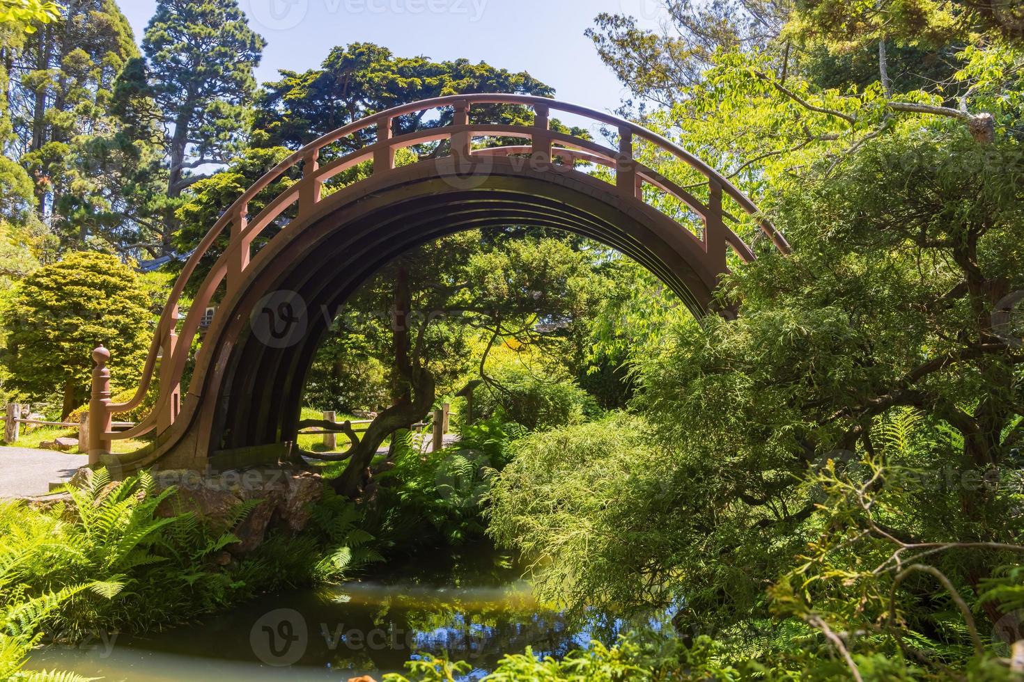 The Japanese Tea Garden in Golden Gate Park, San Francisco, California, USA photo