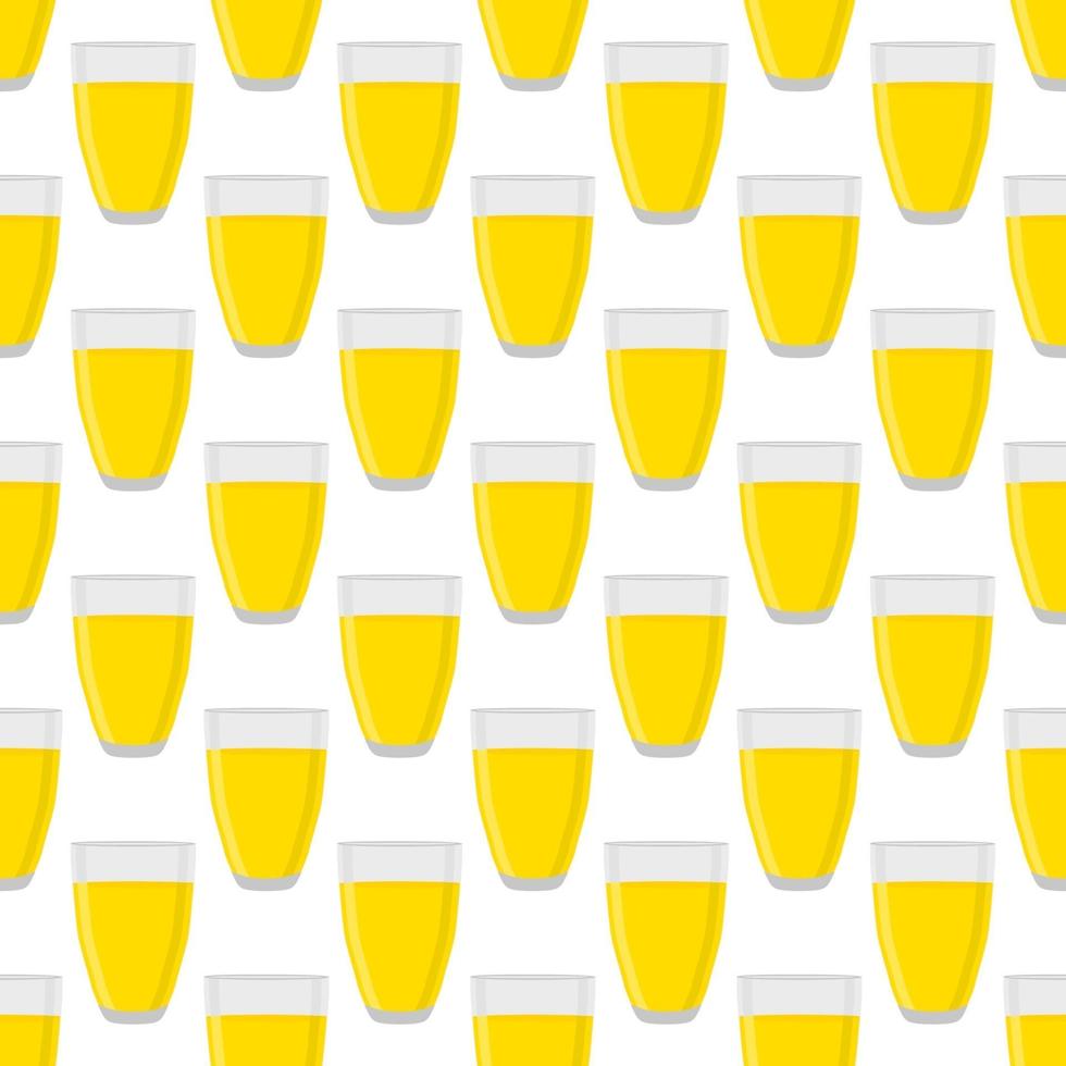 Illustration on theme big colored lemonade in glass cup 3018526 Vector