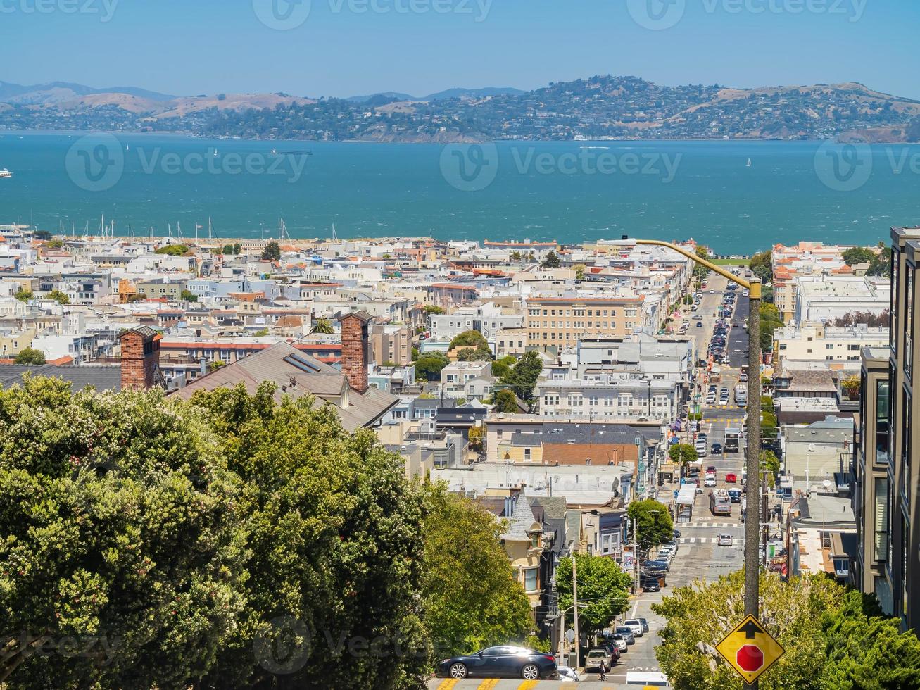 Cityscape of San Francisco, California, USA photo