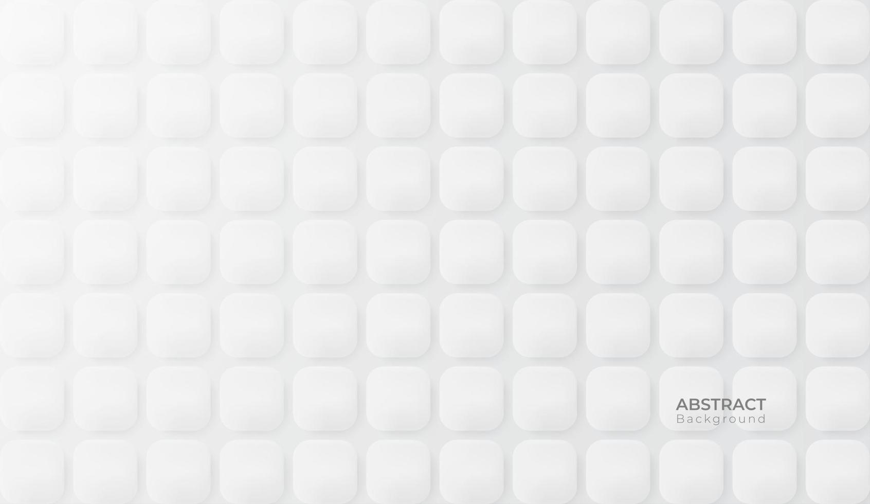 Abstract 3d modern square background vector