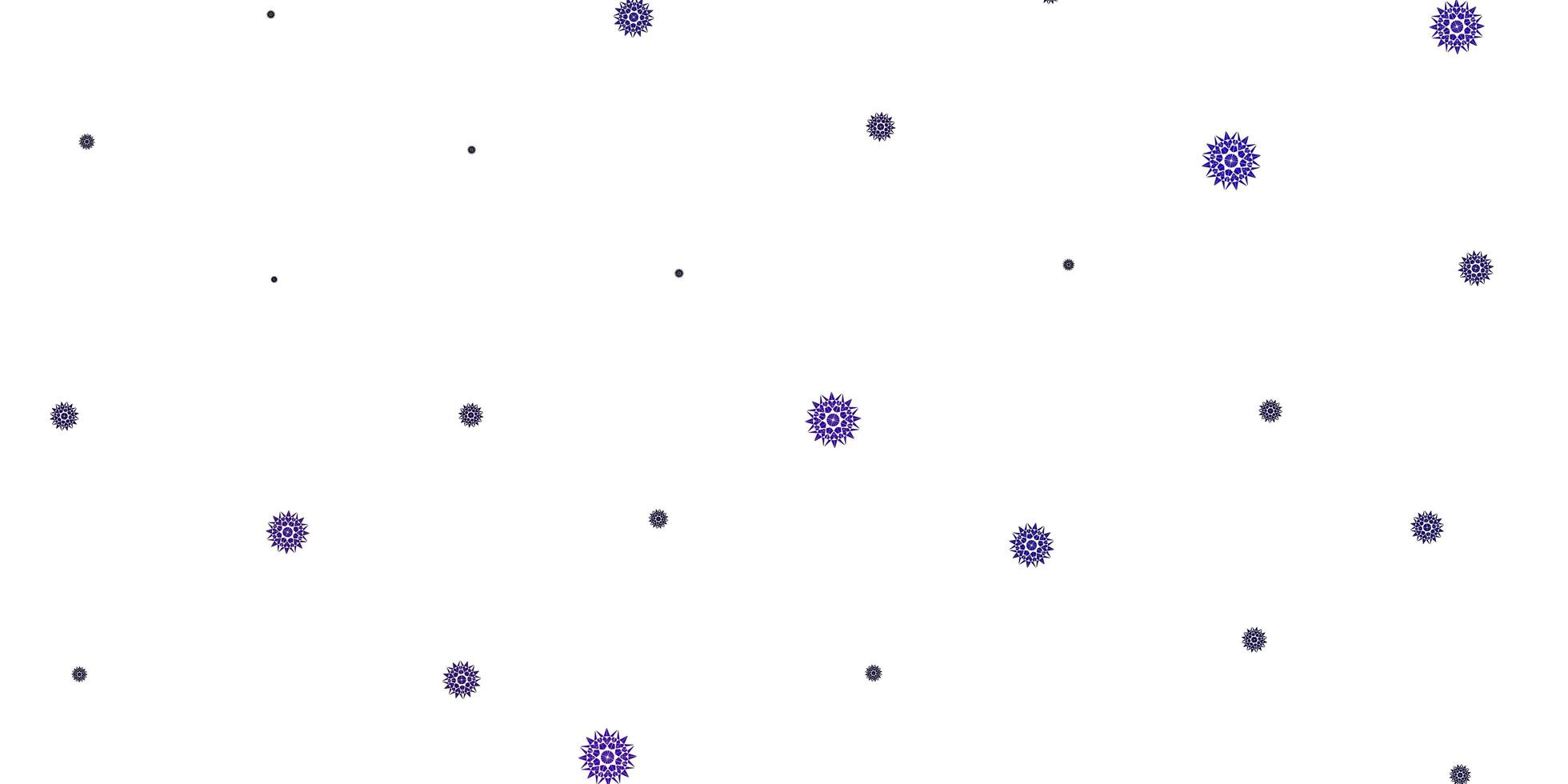 diseño natural del vector púrpura claro con flores.