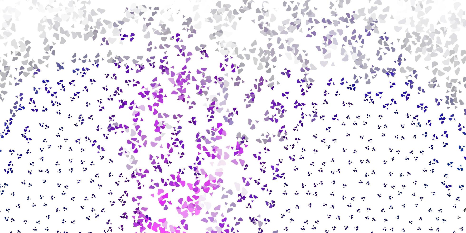 Light purple vector pattern with abstract shapes.