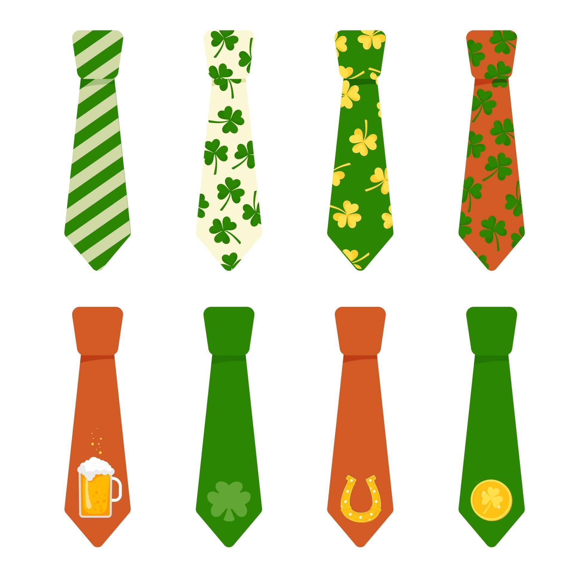 led st patricks day bow tie