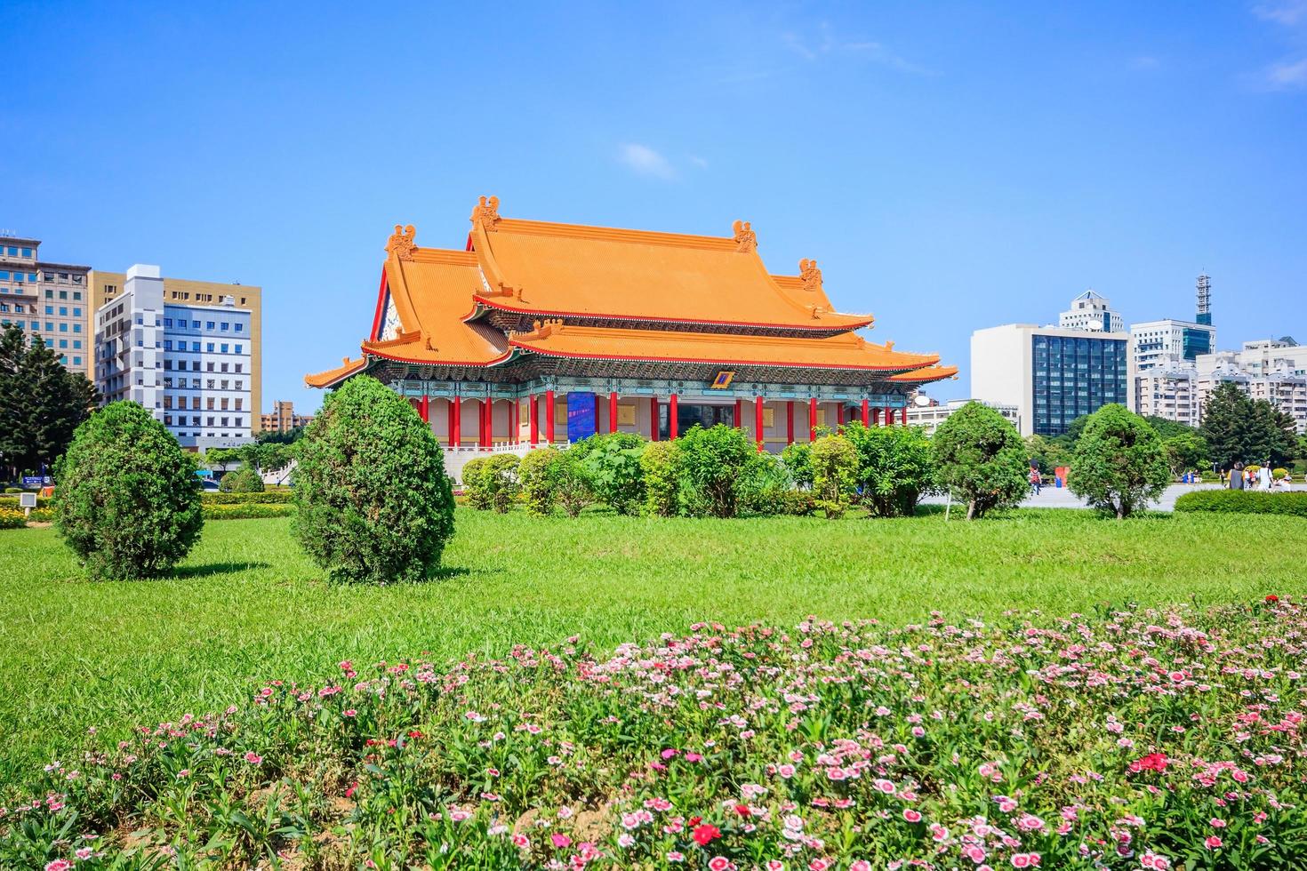 Taipei, Taiwan, Apr 29, 2017 - National Concert Hall at Liberty Square in Taiwan photo