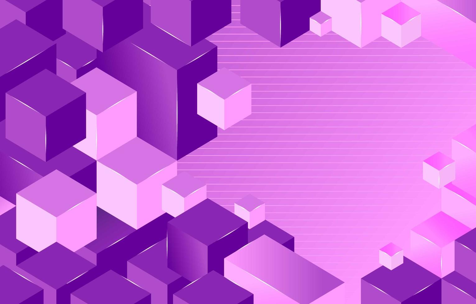 Modern Geometric Purple Background vector