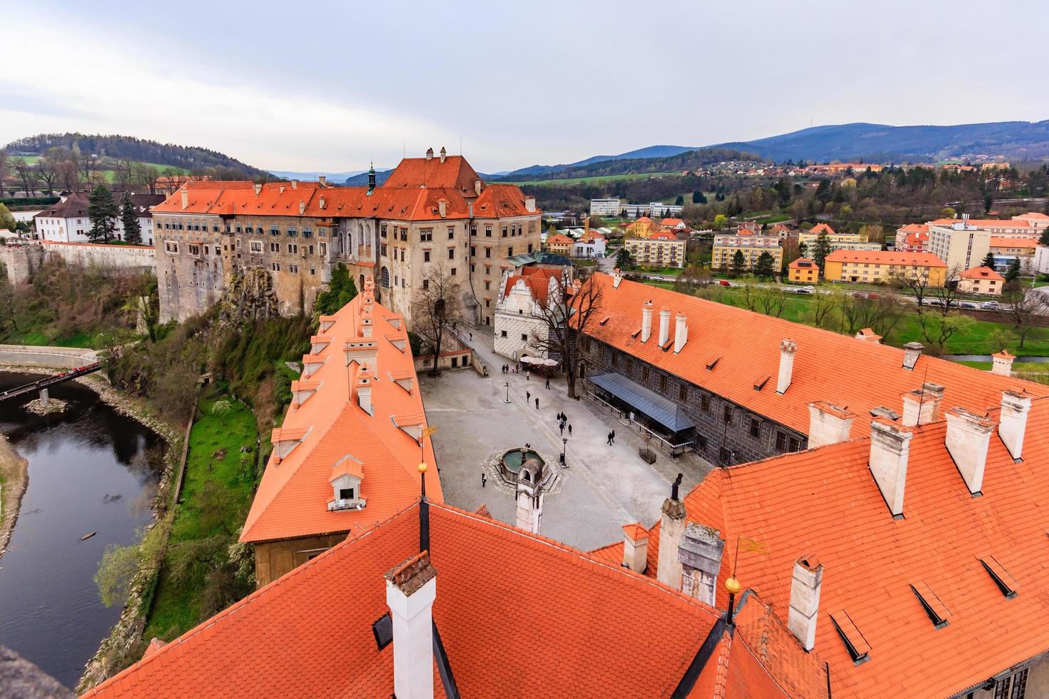 Cesky Krumlov, Czech Republic, 2021 - Old Town of Cesky Krumlov photo