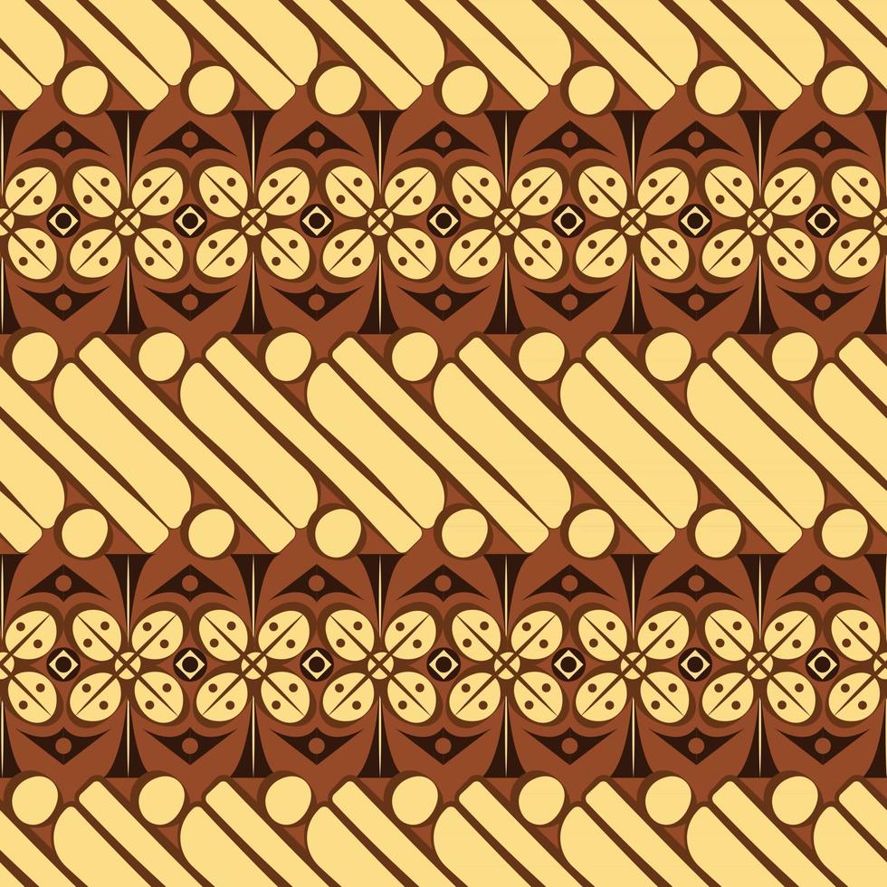 Batik Parang Seamless Pattern vector