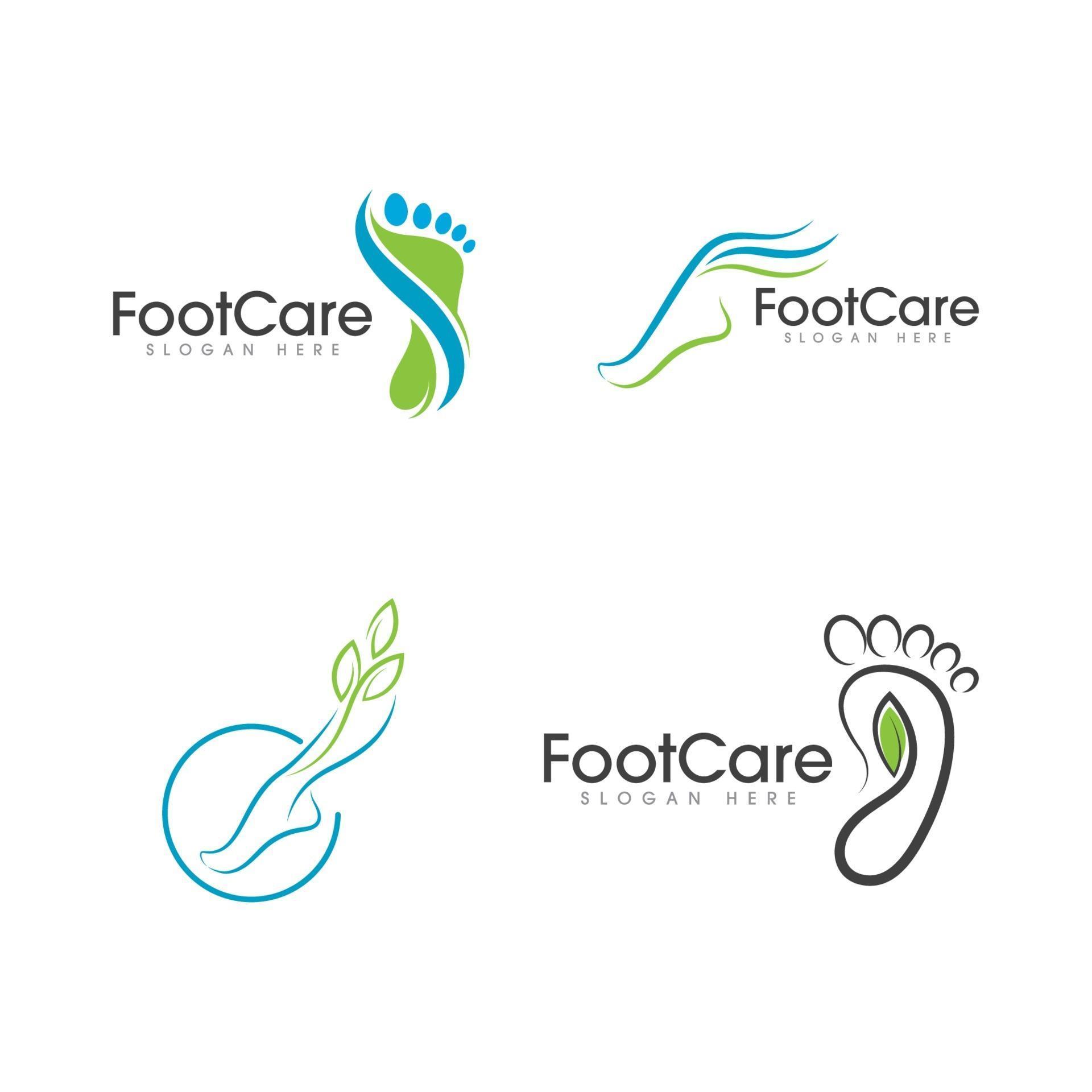 foot care Logo Template vector icon illustration 3021044 Vector Art at