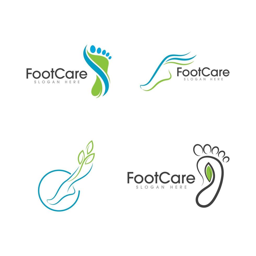 foot care Logo Template vector icon illustration