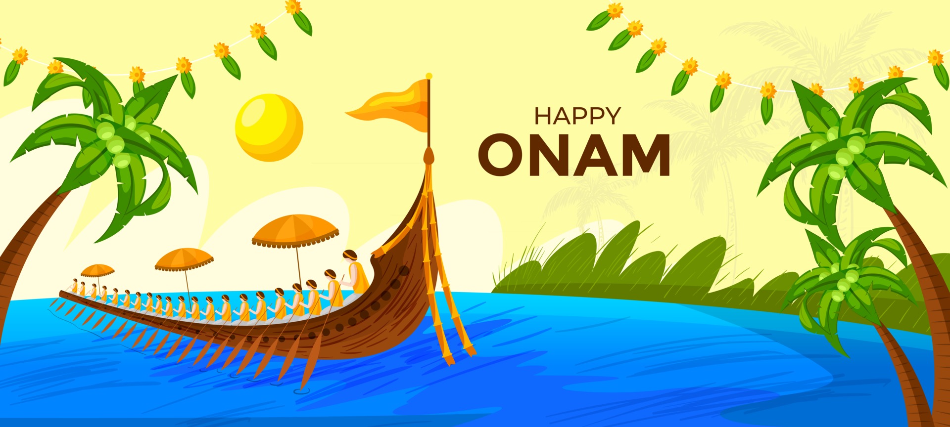 Onam Vector Art, Icons, and Graphics for Free Download