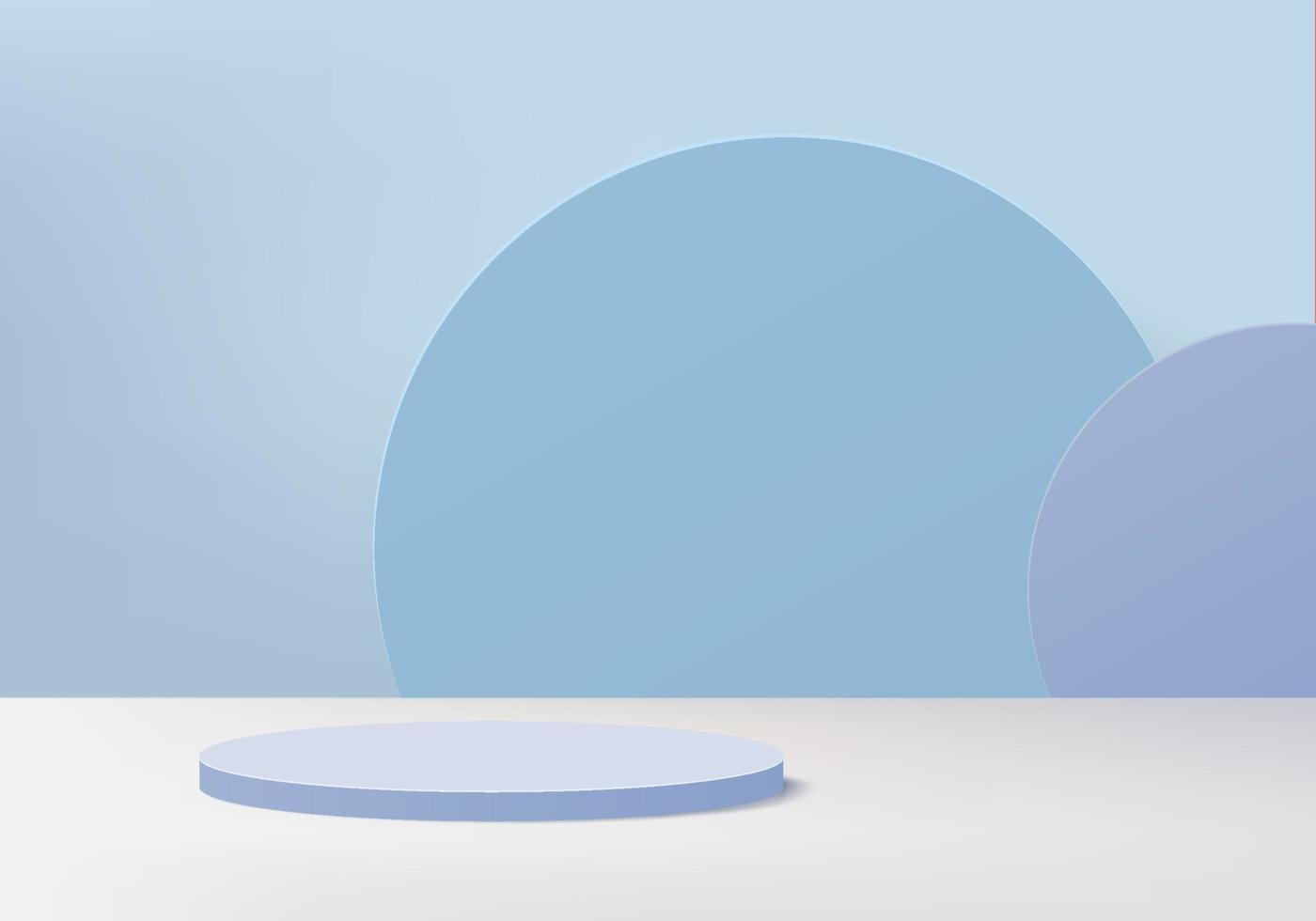 3d display product minimal scene with cosmetic podium render platform vector