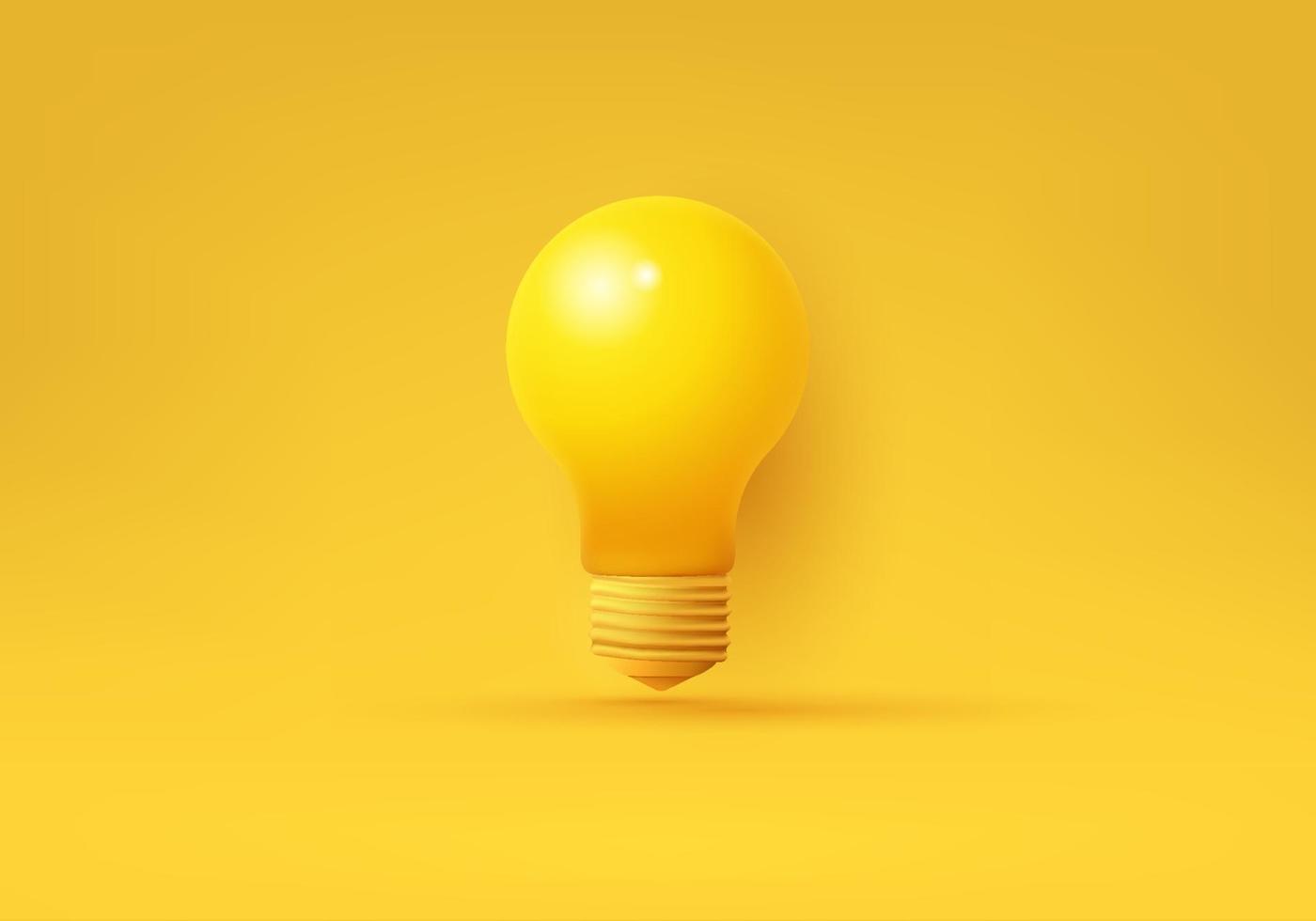 bulb creative idea creativity, New idea and concept with light bulb vector