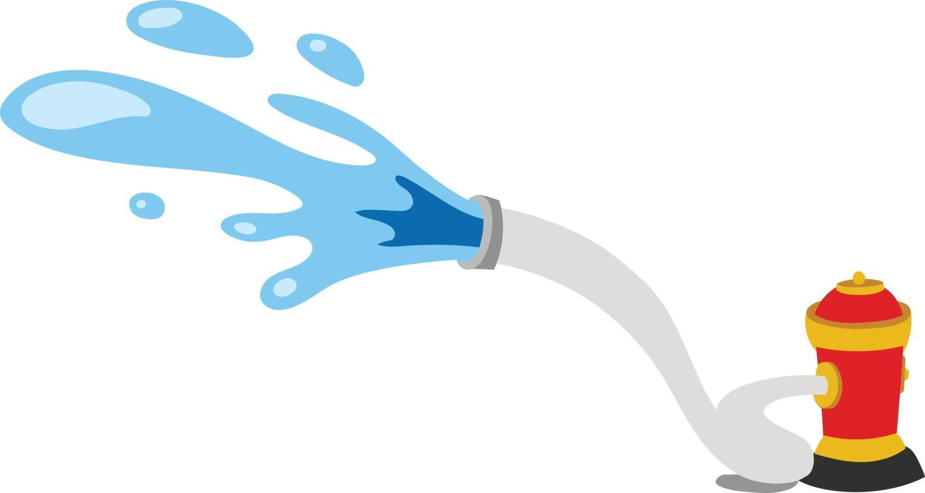 Fire Hydrant Fire Fighting Tools and Equipment vector