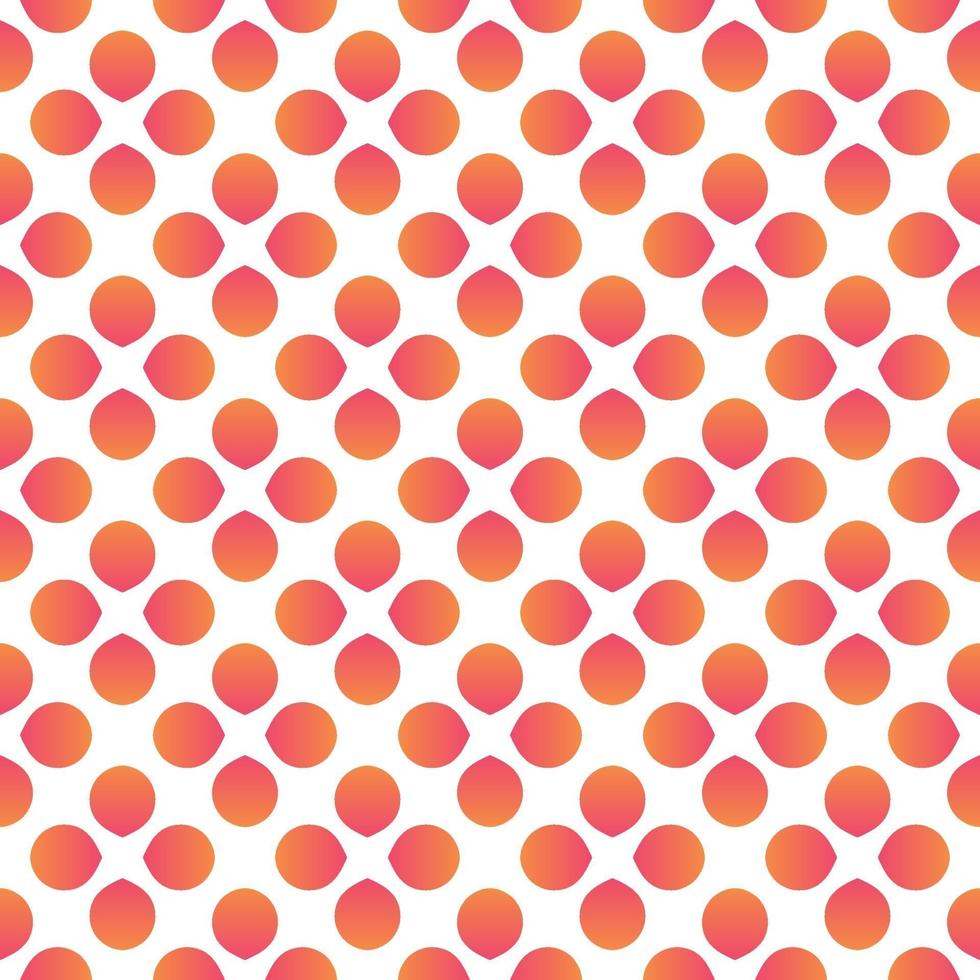 Pattern orange seamless  gradient Vector illustration