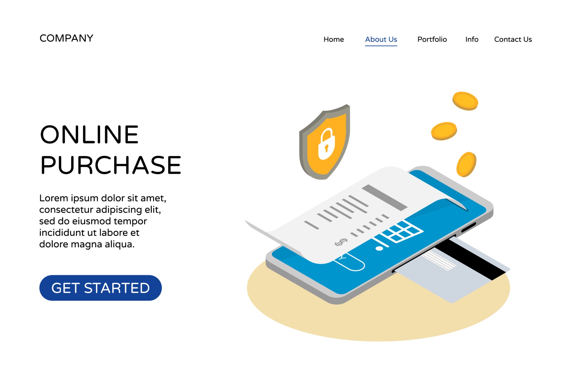 Buying web page