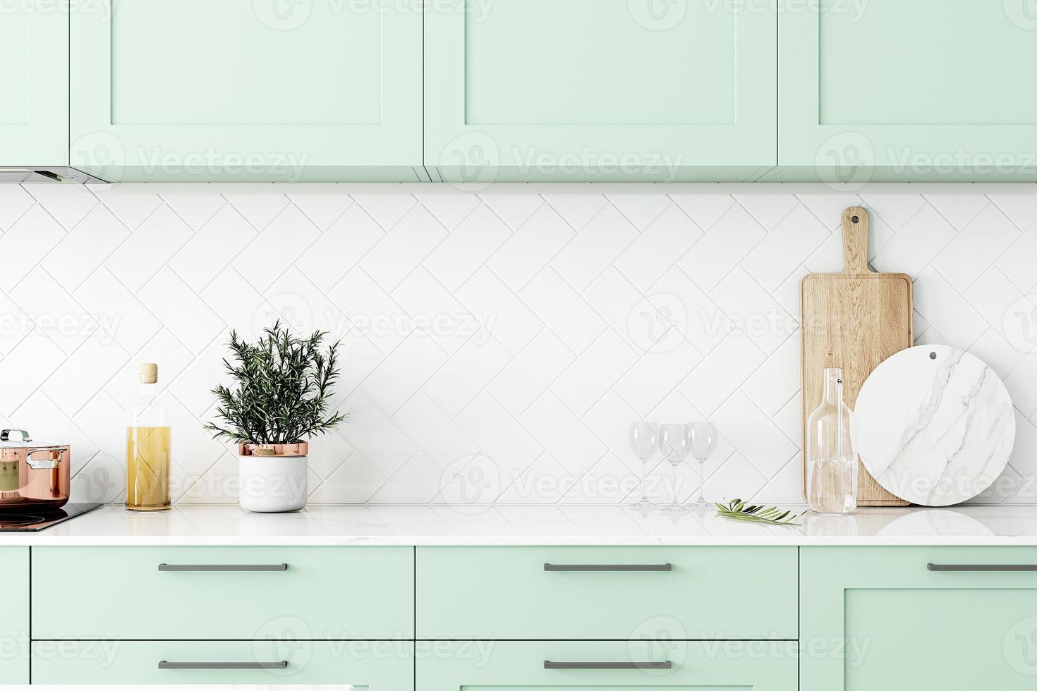 Kitchen frame mockup photo