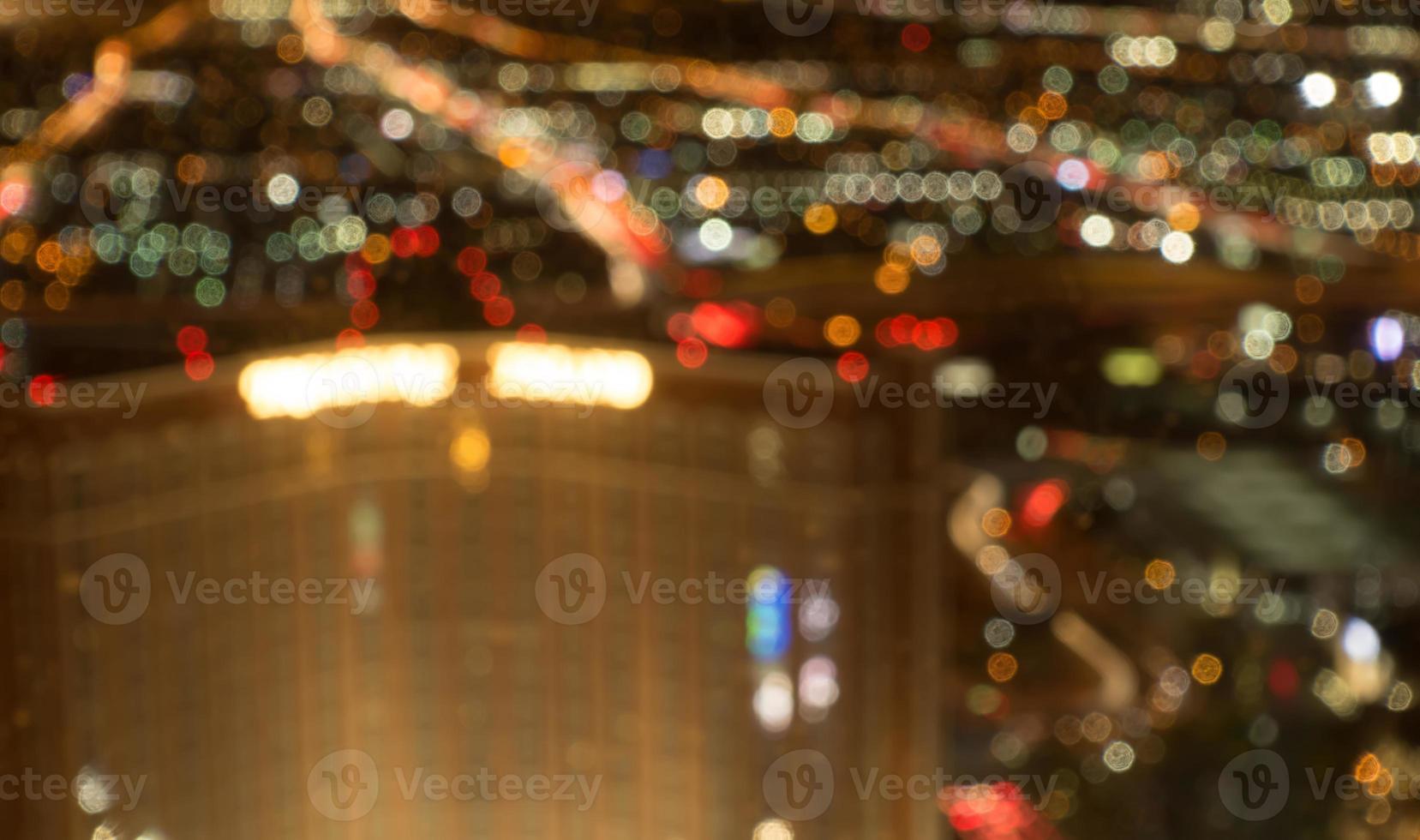 abstract views at night around las vegas nevada photo