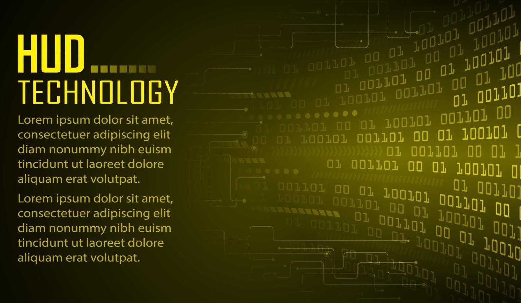 Fondo de concepto de tecnología futura de circuito cibernético vector