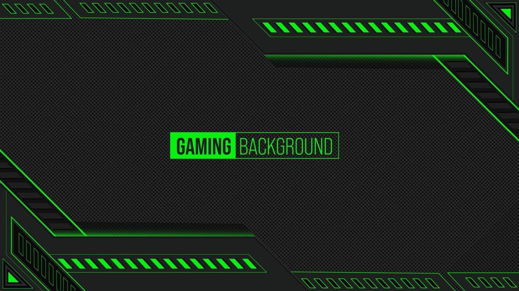 modern green gaming background pattern background vector