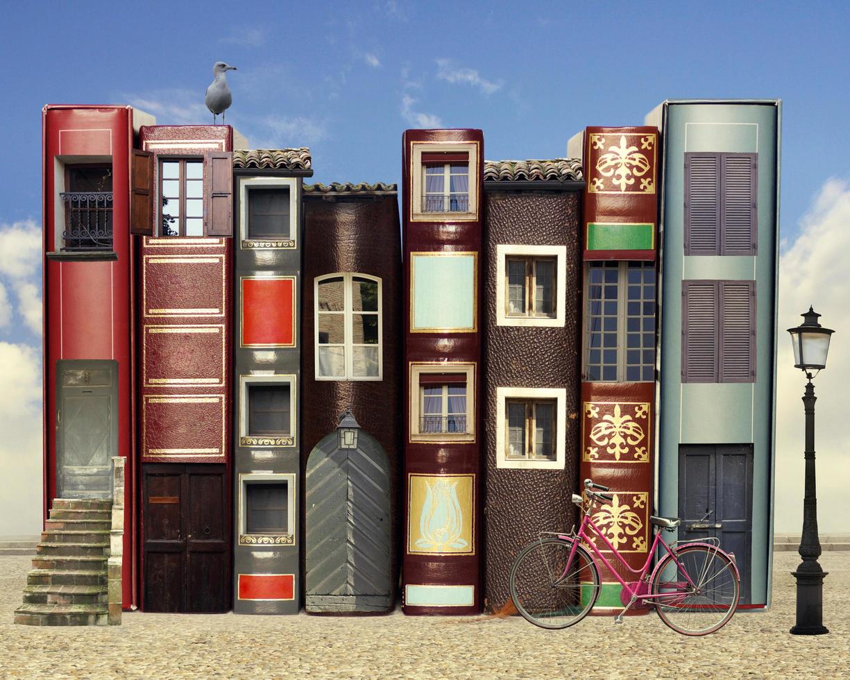 Books inhabited day version photo