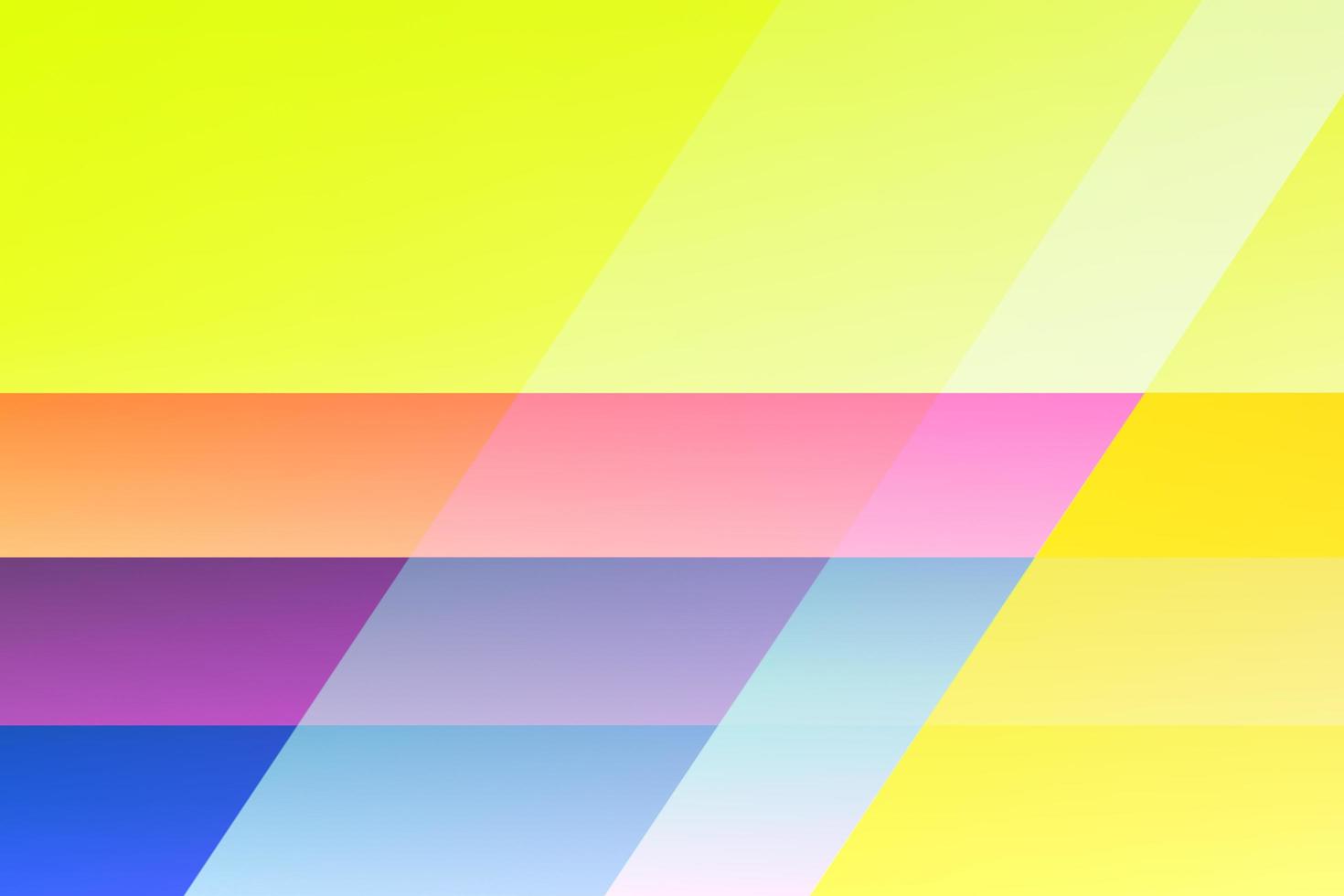 Vibrant yellow color dominated cross stripe background abstract photo
