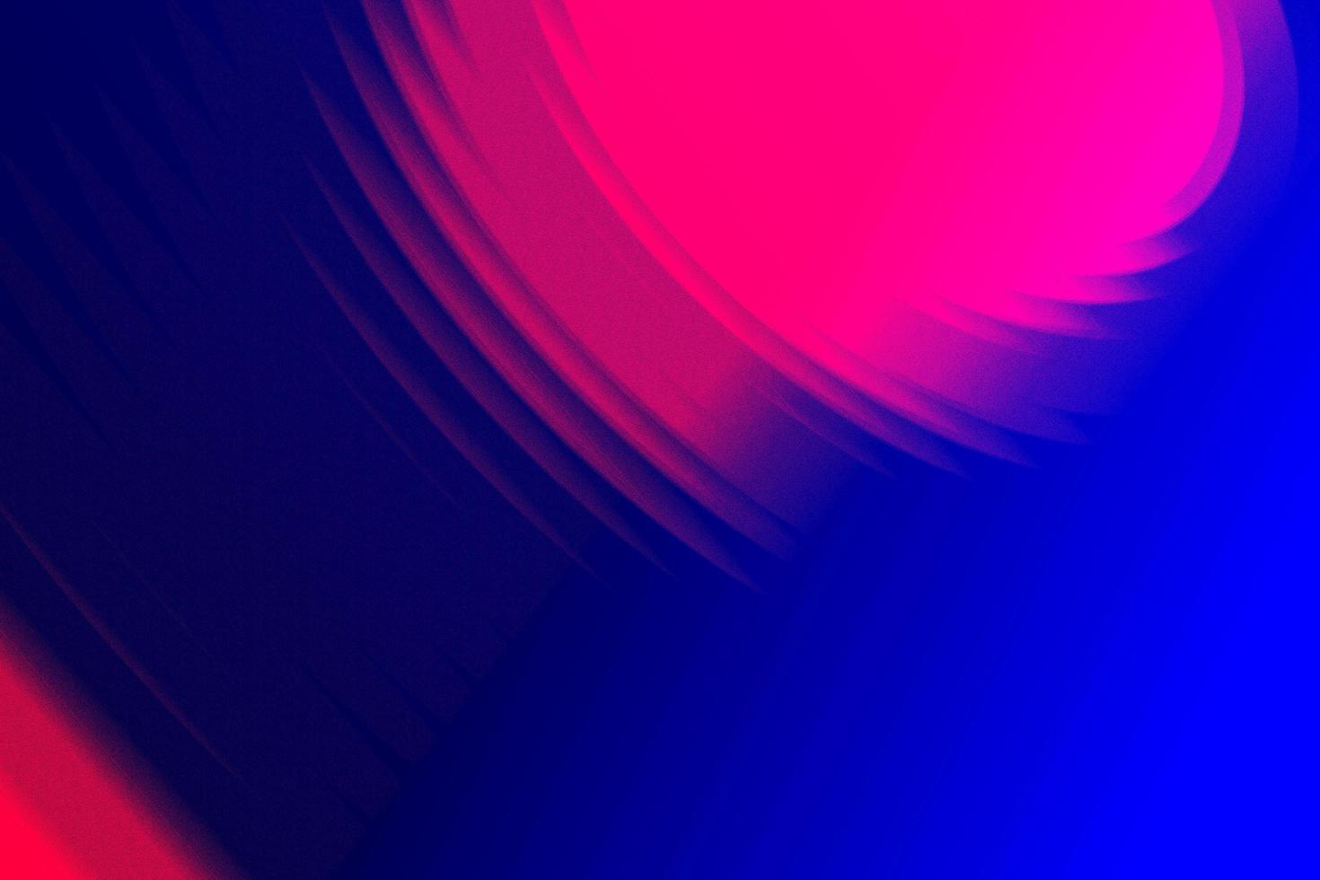 Glitch colors pink motion on blue background photo