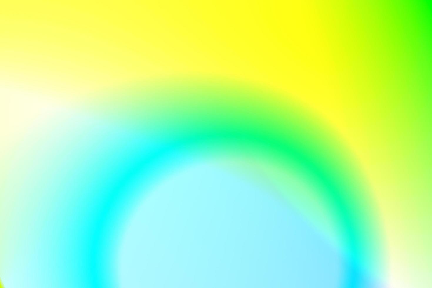 Soft gradient green blue circle blend photo