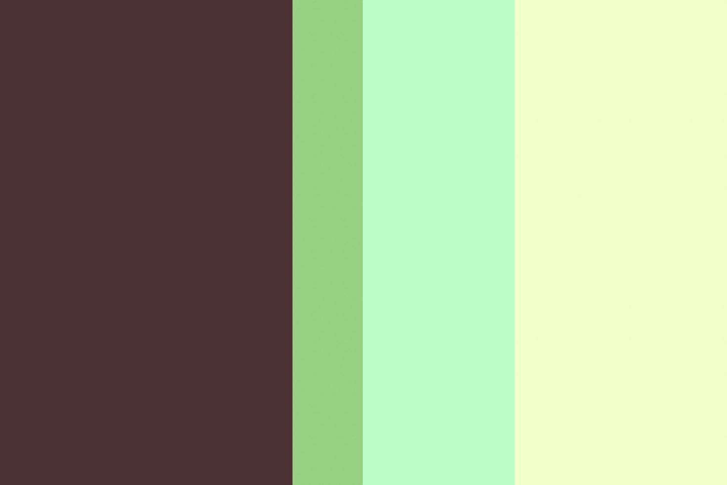 Chocolate color palette simple flat background photo