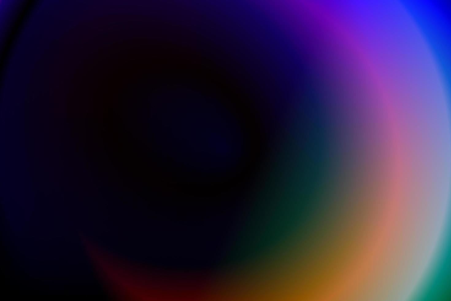 Abstract dark circle rainbow background photo