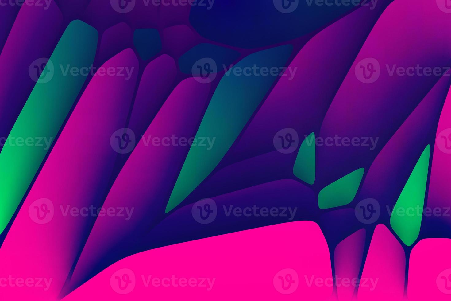 Vibrant voronoi pattern abstract graphics photo