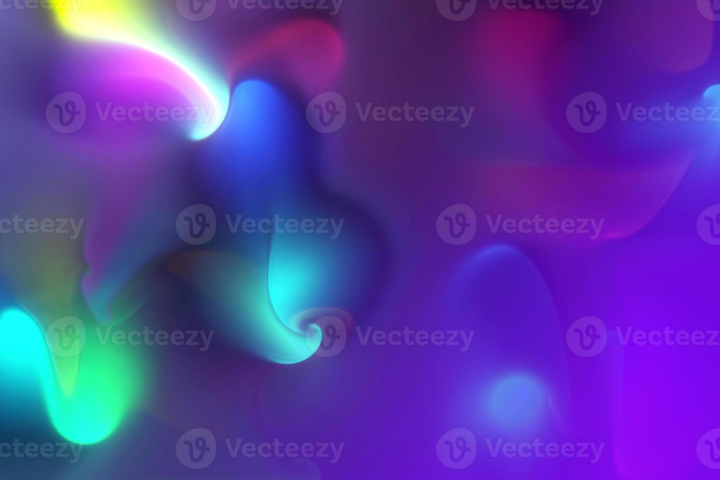 Silky purple flowing lights unreal abstract background photo