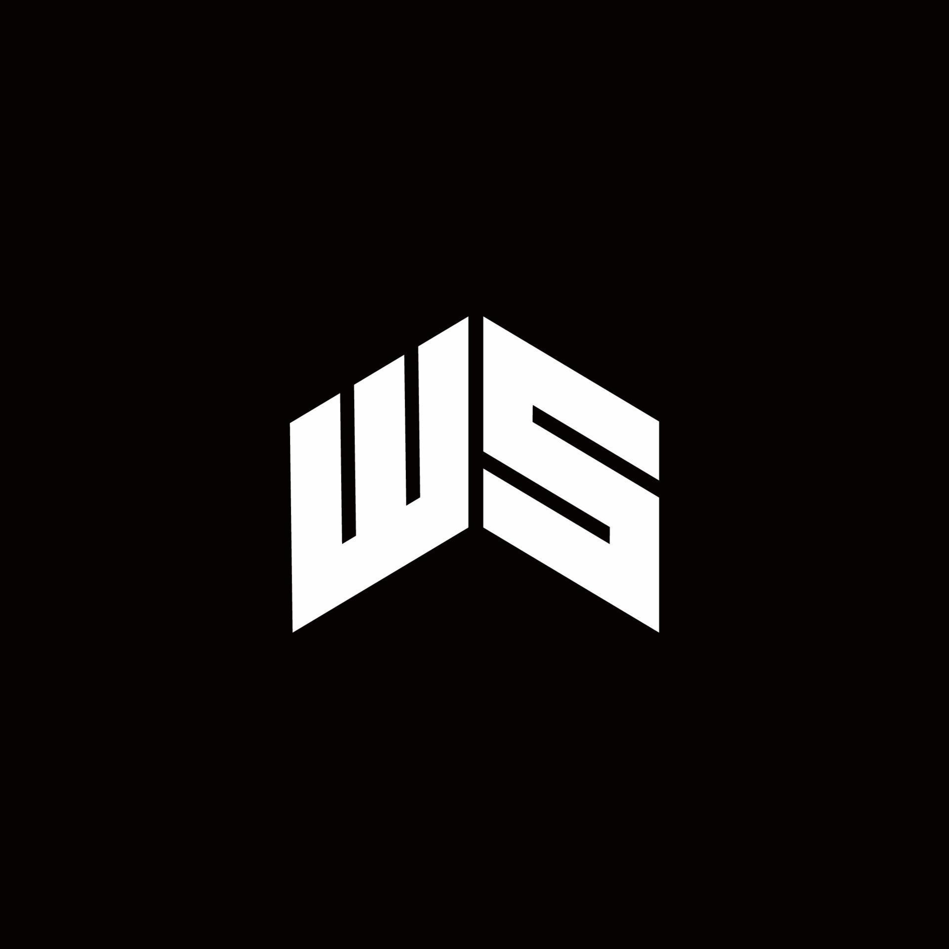 WS Logo monogram modern design template 3026106 Vector Art at Vecteezy