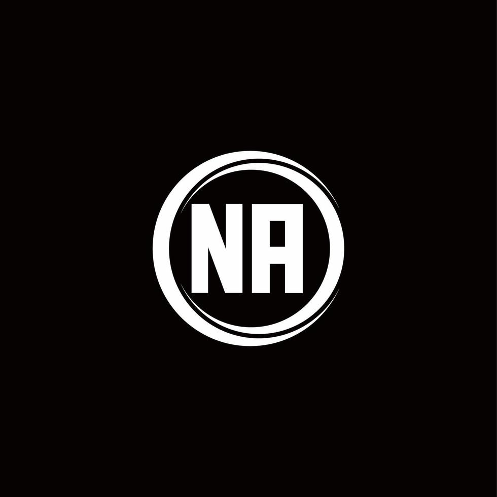 Logo monogram design template vector