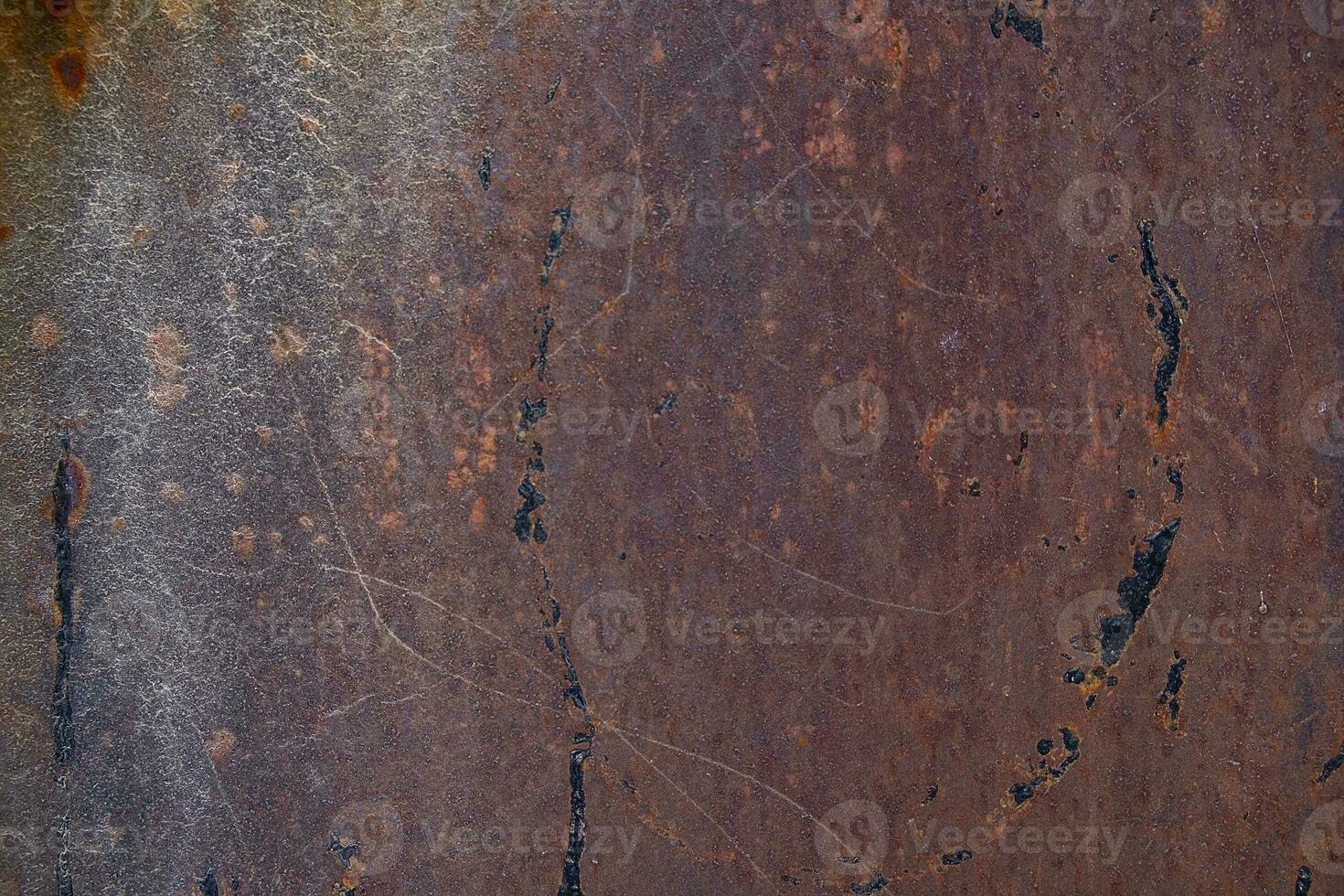 Rust on surface of the old iron photo