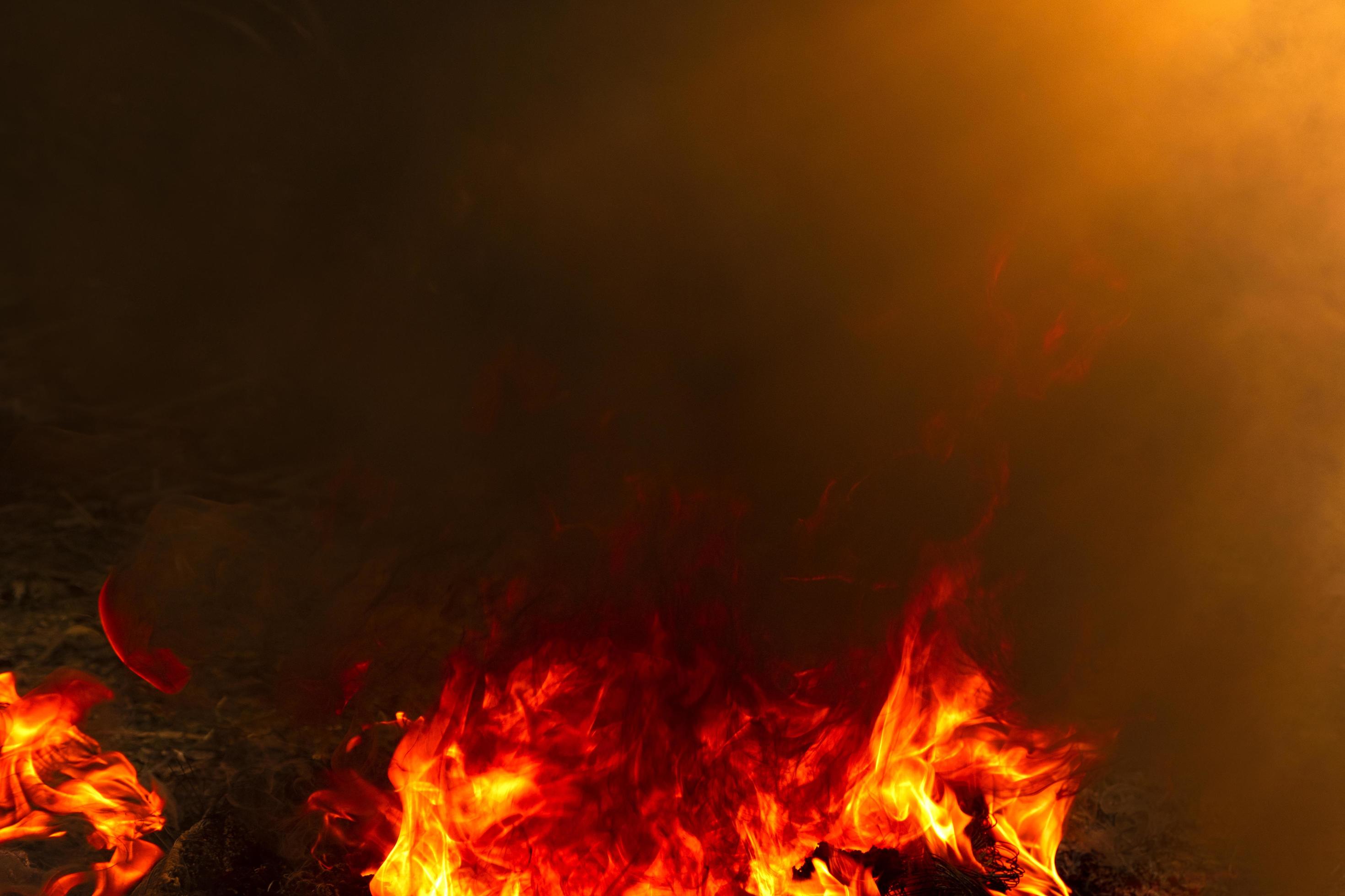 on fire flame 3027372 Stock Photo at Vecteezy