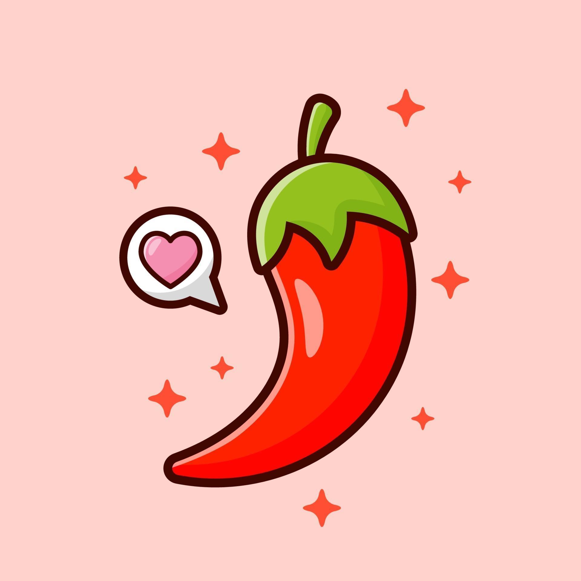 Chilli vector image 3027567 Vector Art at Vecteezy