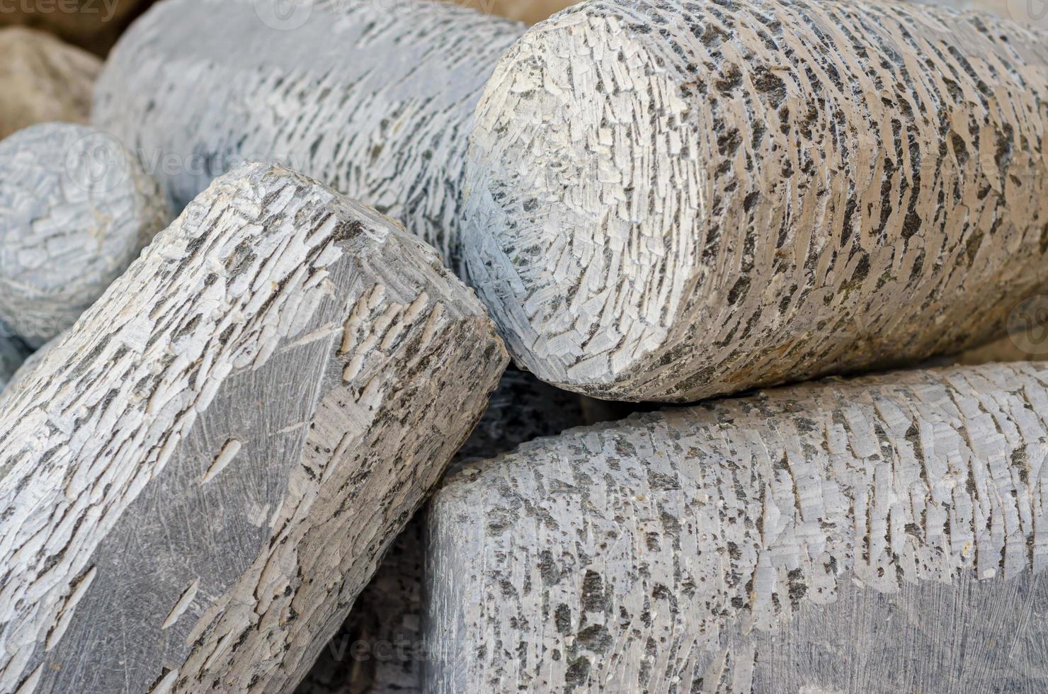 pieces of handcrafted alabaster stone in Egypt photo