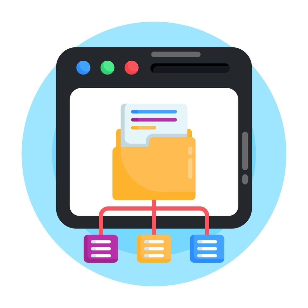 Web Coding Software vector