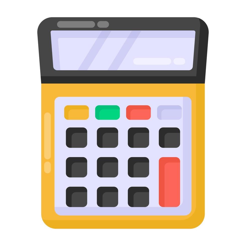 Calculator Adding machine vector