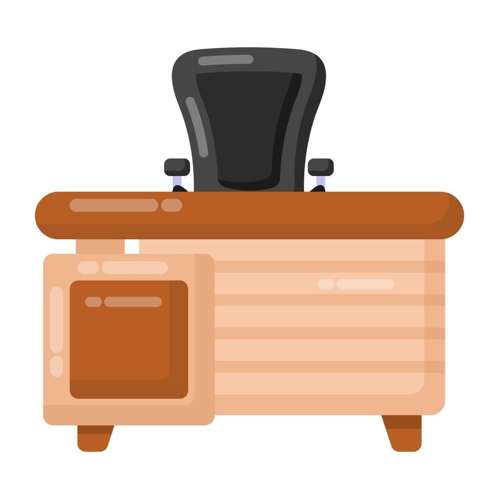 Office Rotating  Chair vector